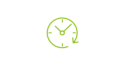Reduced commissioning time on site